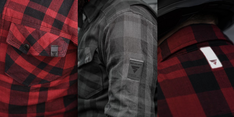 Моторубашка Shima Renegade+ Black