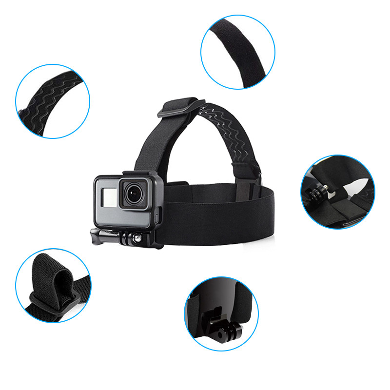 Набір кріплень на голову груди та зап'ястя MSCAM Chest+Head+Wrist Strap