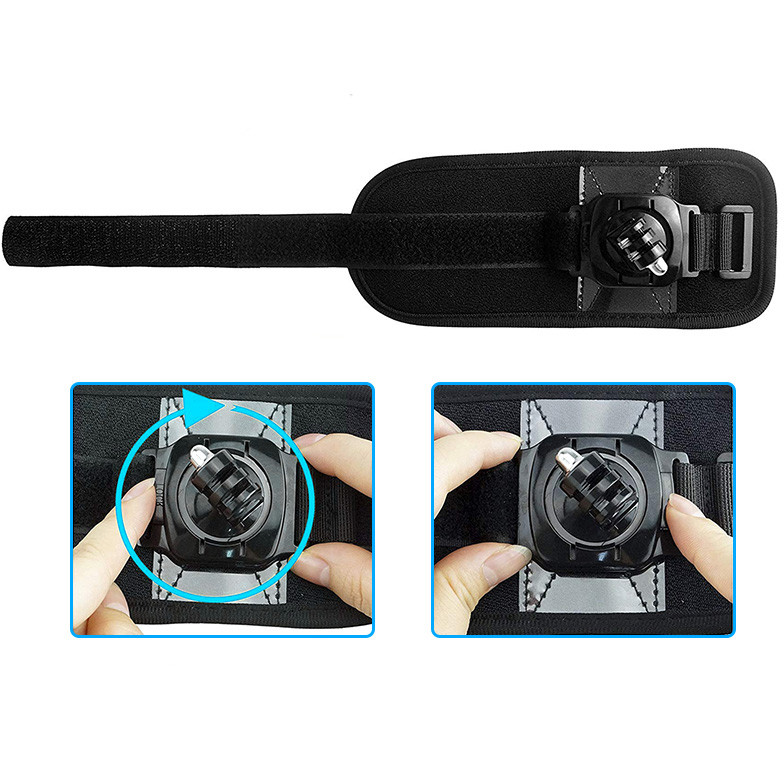 Набір кріплень на голову груди та зап'ястя MSCAM Chest+Head+Wrist Strap