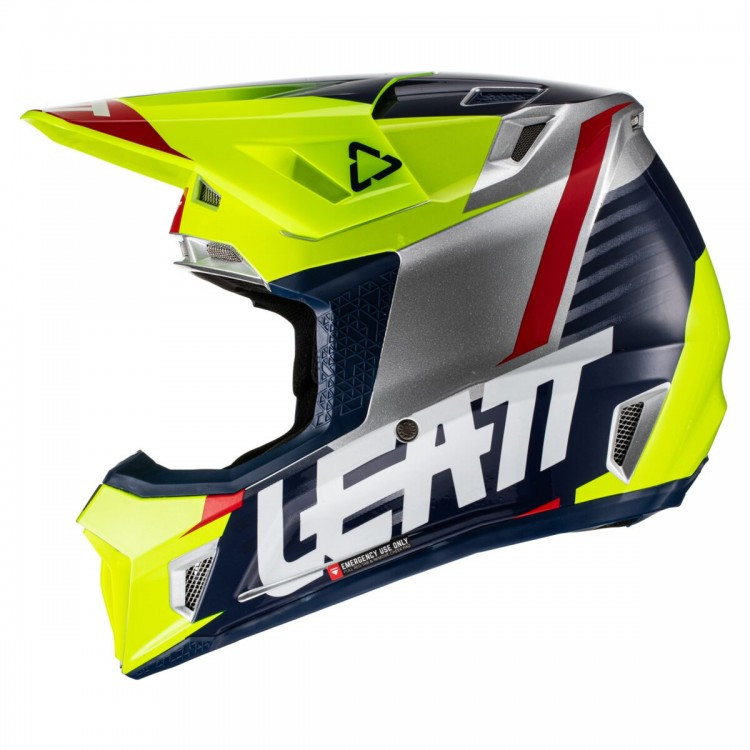 Мотошлем Leatt Helmet GPX 7.5 V22 + Goggle Lime