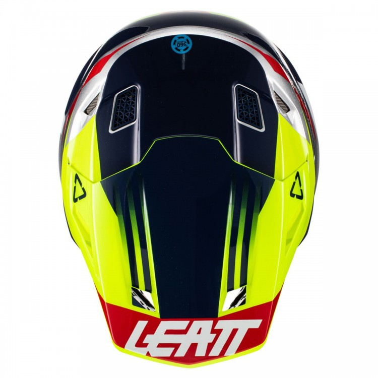 Мотошлем Leatt Helmet GPX 7.5 V22 + Goggle Lime