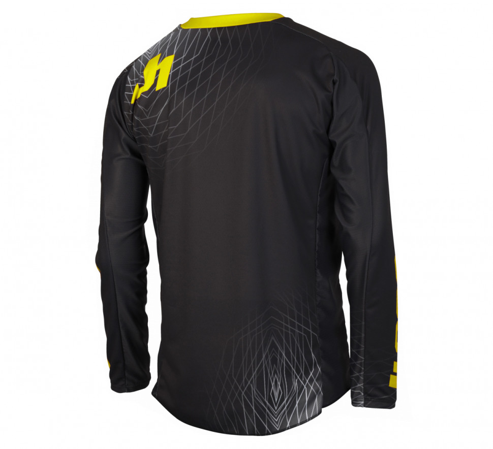 Мотоджерси Just1 J-Force Lighthouse Jersey Grey/Yellow Fluo