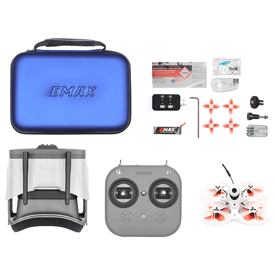 Квадрокоптер EMAX Tinyhawk III Plus Kit (RTF, ELRS)