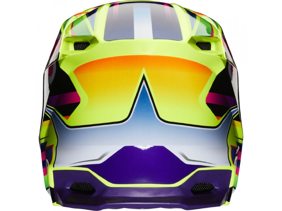 Мотошлем Fox V1 Gama Helmet Yellow