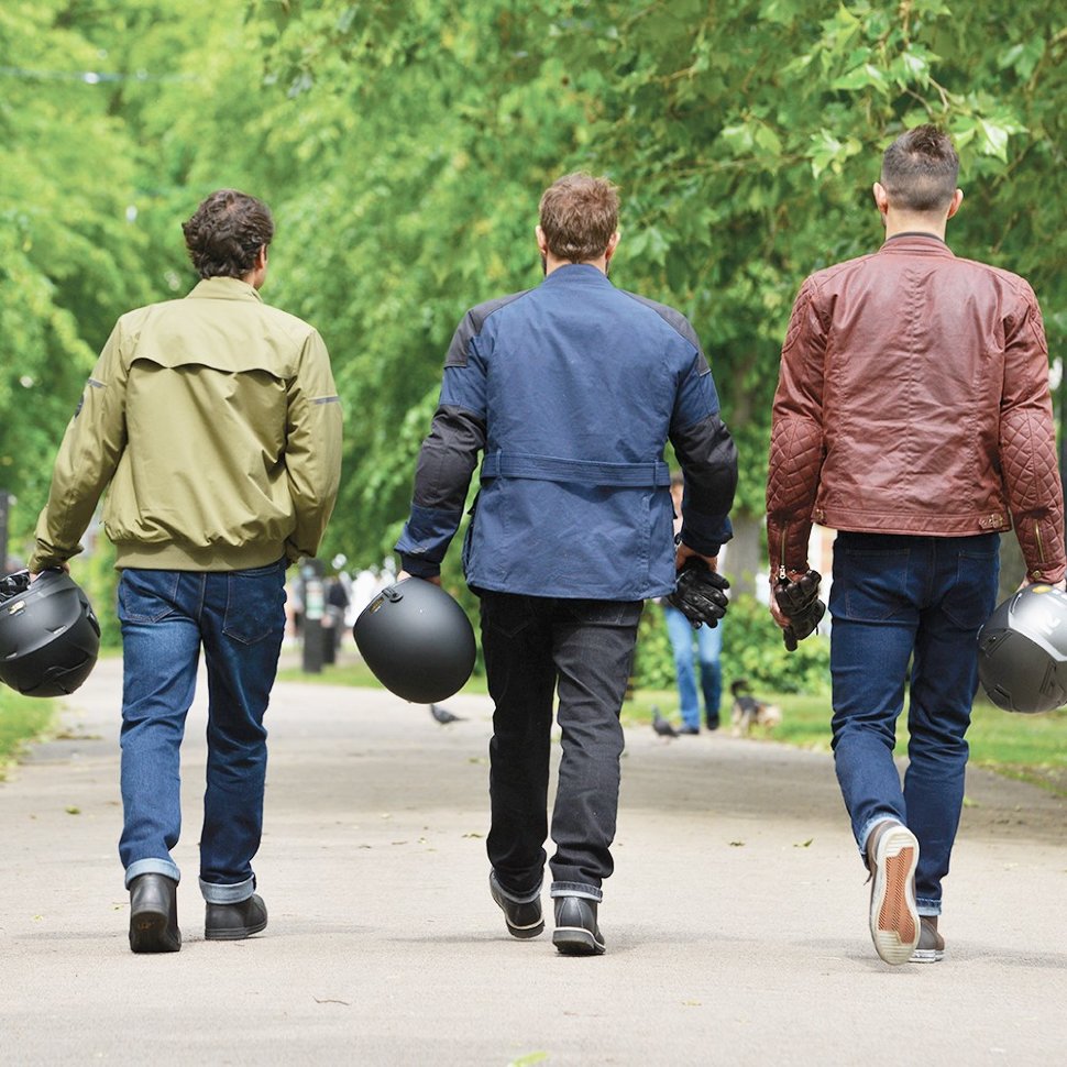 Мотоджинсы Oxford Jean Slim MS Blk Long