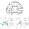 Захист пропелерів Pgytech Protective Cage for Tello Drone (P-WJ-001)