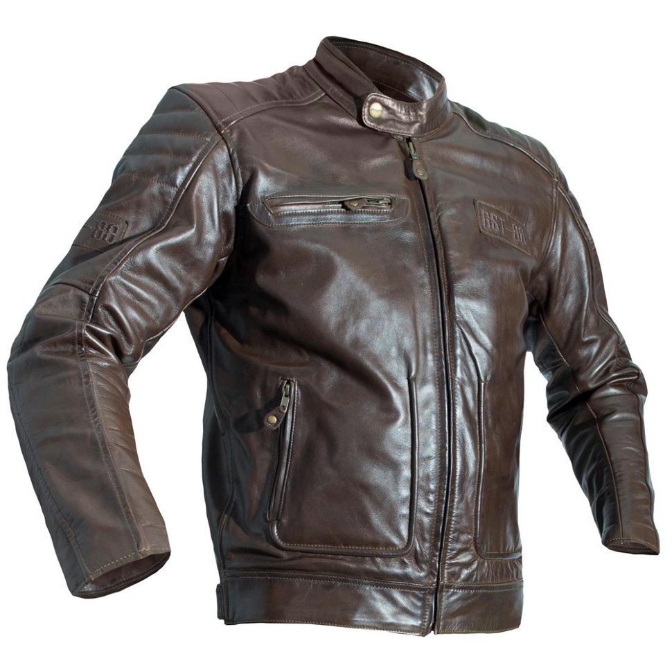 Мотокуртка мужская RST 2833 Roadster II CE M Lthr Jkt Tobbaco Brn