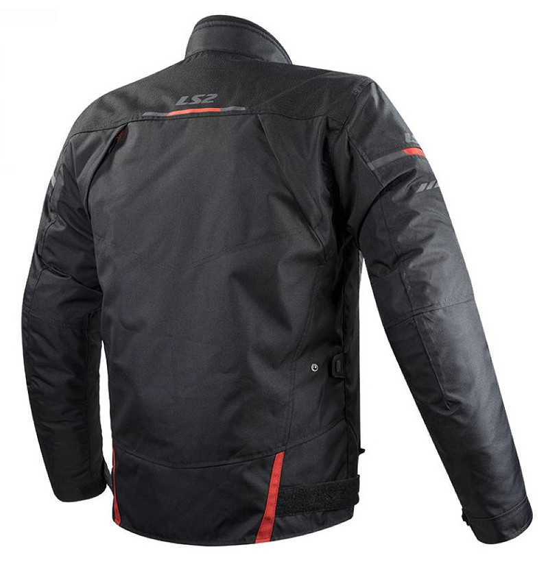 Мотокуртка LS2 Endurance Man Jacket Black/Red