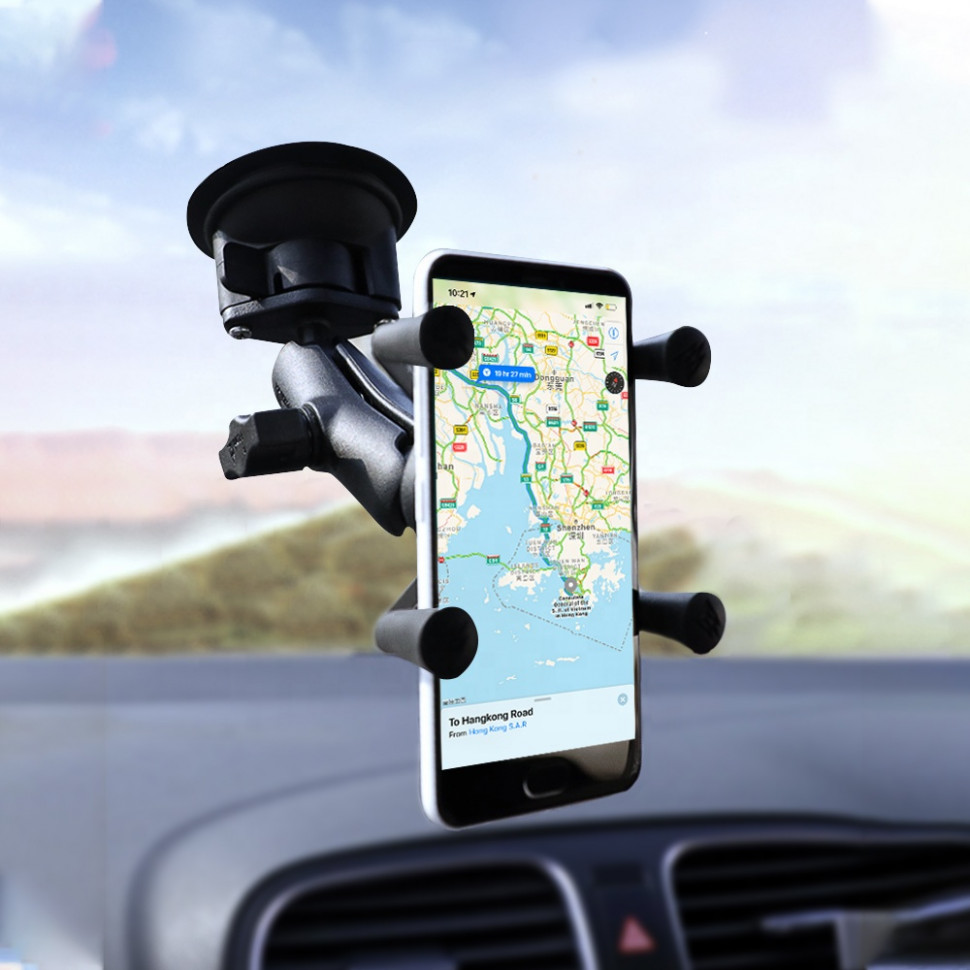 Держатель краб для телефона на присоске OsoPro Universal Car Phone Holder (XP026X)