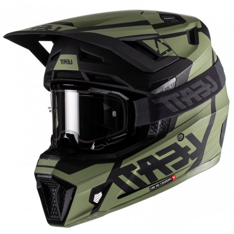 Мотошлем Leatt Helmet GPX 7.5 V22 + Goggle Cactus