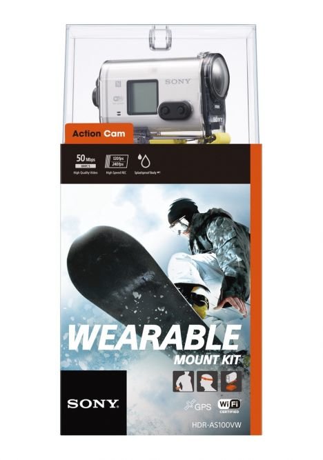 Sony HDR-AS100VW (Wearable Kit)