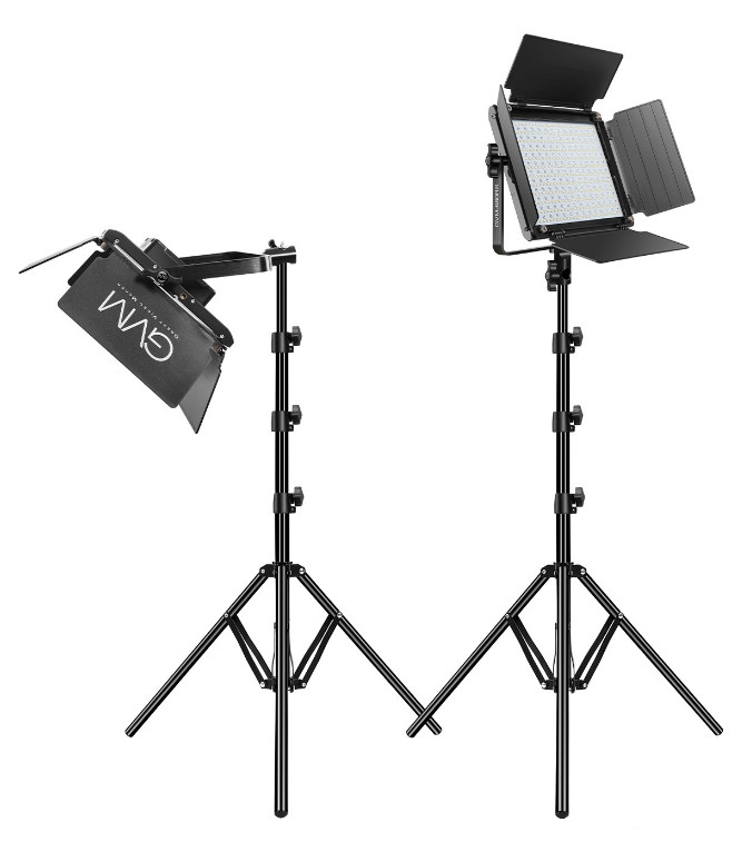 Набор видеосвета GVM 880RS LED на 3 осветителя (GVM-880RS-3L)