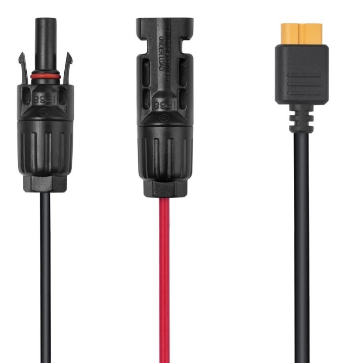 Кабель EcoFlow MC4 to XT60 Solar Cable 2.5m (EFMC4-XT60CBL2.5M)