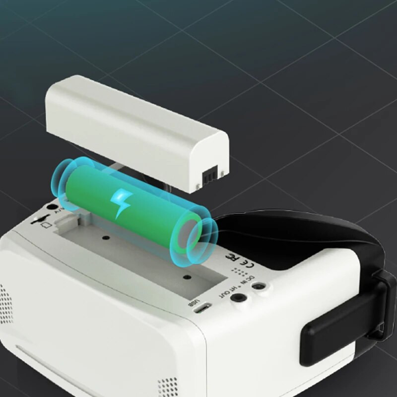 Відео шолом для FPV Skyzone Cobra X V4 5.8G LCD (COBRAX5G)