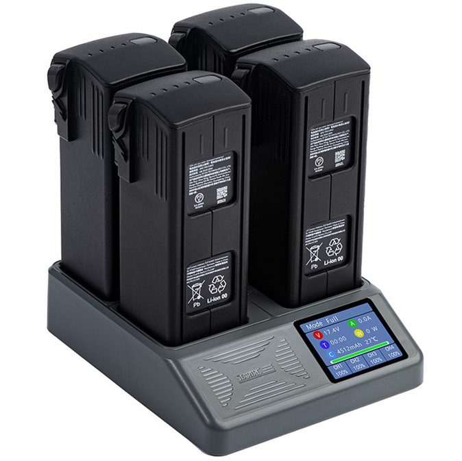 Зарядный хаб StartRC для четырех аккумуляторов DJI Mavic 3 / Mavic 3E / Mavic 3T / Mavic 3 Pro (1126150)