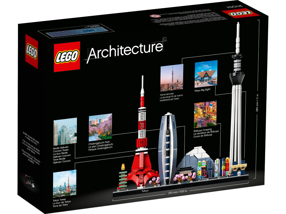 Конструктор Lego Architecture: Токио (21051)