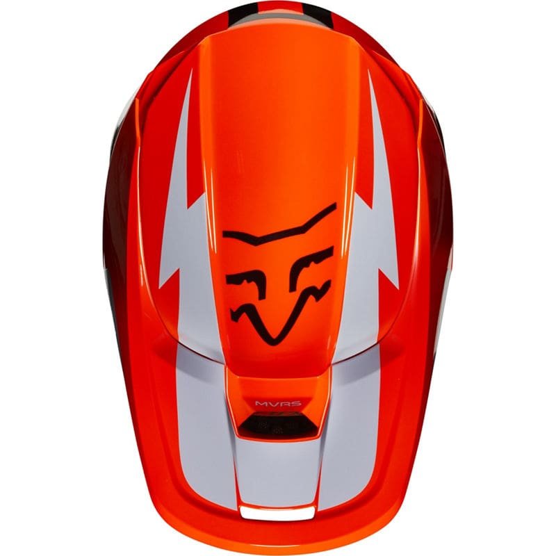 Мотошлем Fox V1 Werd Helmet Fluo Orange