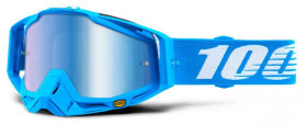 Мото очки 100% Racecraft Monoblock Mirror Lens Blue (50110-245-02)