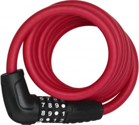 Трос противоугонный спиральный ABUS 5510C/180 Numero SCMU Red (165269)