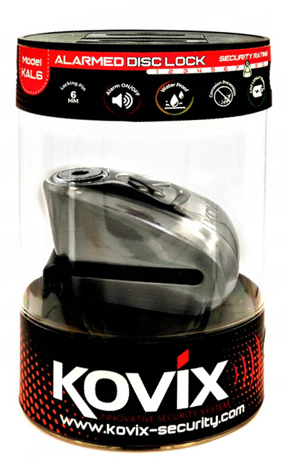 Мотозамок с сигнализацией Kovix KAL6 BM (KAL6 BM)