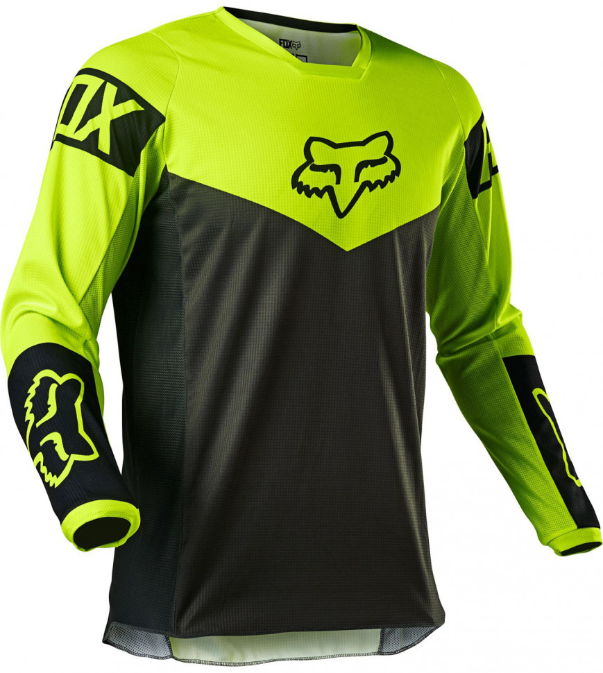 Мотоджерси Fox 180 Revn Jersey Flo Yellow