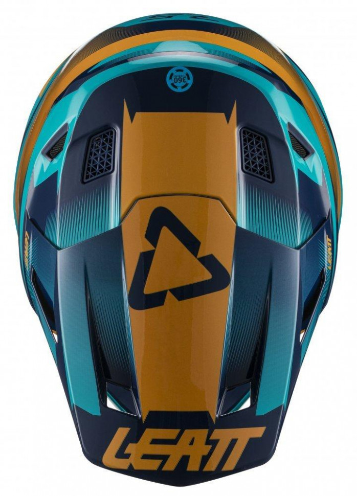 Мотошлем Leatt Helmet GPX 7.5 V21.1 + Goggle Blue