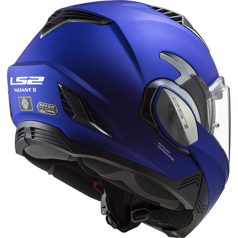 Мотошлем LS2 FF900 Valiant II Solid Matt Blue