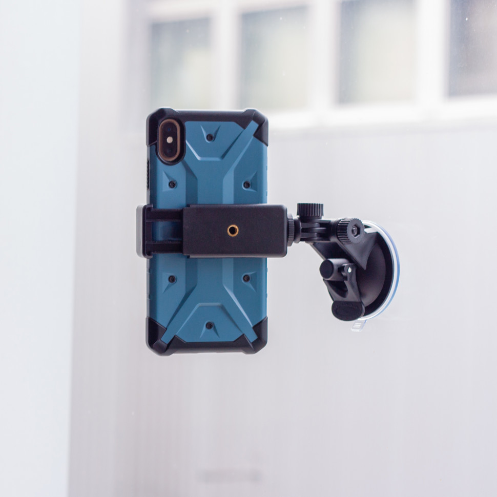 Присоска MSCAM для смартфонів, екшн-камер, ⌀7см