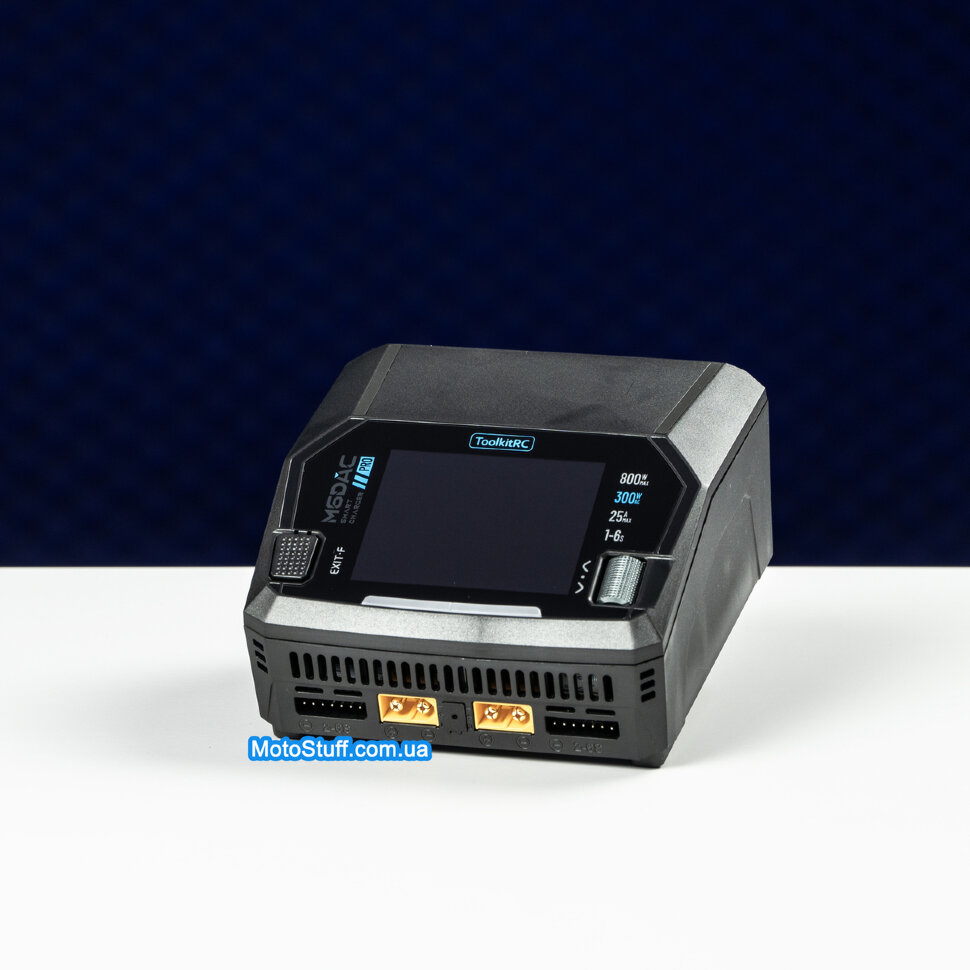 Зарядний пристрій ToolkitRC M6DAC (AC 200 Вт / 2* DC 350 Вт)