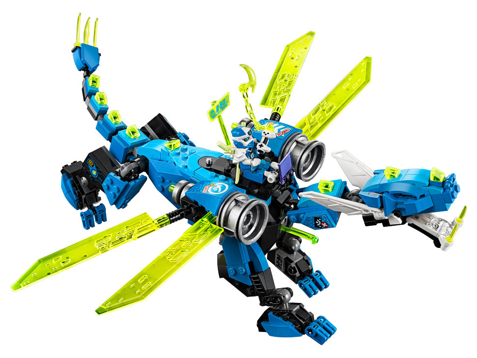 Конструктор Lego Ninjago: кибердракон Джея (71711)