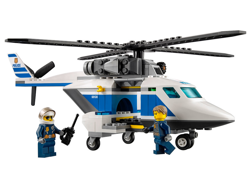 Конструктор Lego City: стремительная погоня (60138)