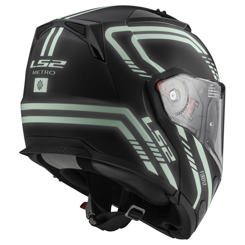 Мотошлем LS2 FF324 Metro Firefly Matt Black