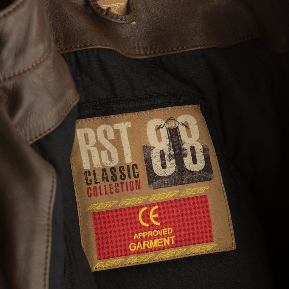 Мотокуртка мужская RST 2834 Classic TT Retro II CE M Lthr Jkt Brn