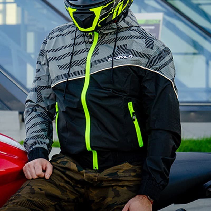 Мотокуртка Scoyco JK61 Green