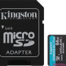 Карта памяти Kingston 64 GB microSDXC class 10 UHS-I U3 Canvas Go! Plus + SD Adapter (SDCG3/64GB)