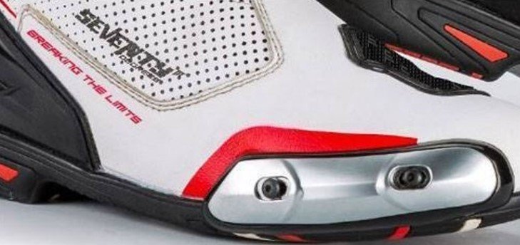 Мотоботы Seventy SD-BR1 Black/White/Red