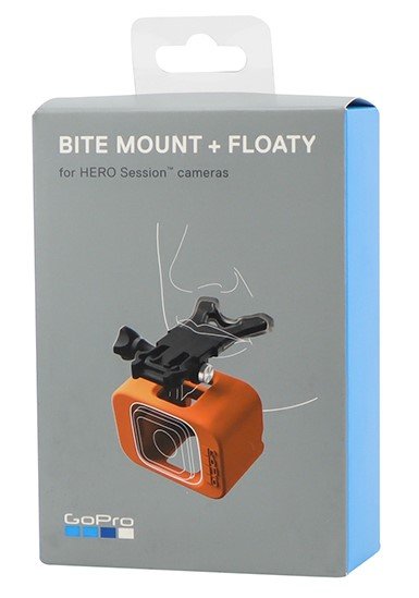 Крепление-капа с поплавком GoPro Bite Mount Floaty for Hero 8 Black (ASLBM-002)