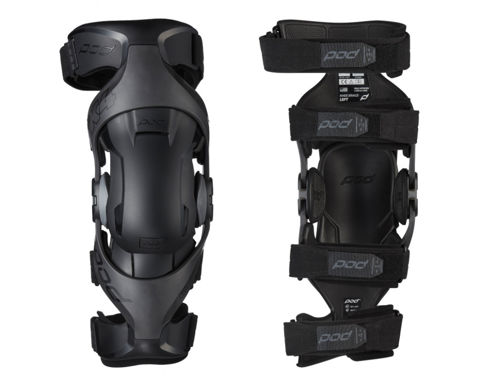 Ортопедические наколенники Pod K4 2.0 Knee Brace Graphite/Black