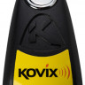 Мотозамок з сигналізацією Kovix KAL6 Bk Black (KAL6 BK)