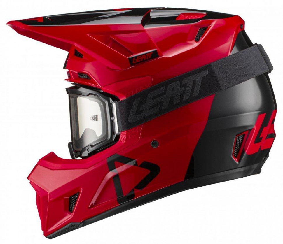 Мотошлем Leatt Helmet GPX 7.5 V21.1 + Goggle Red