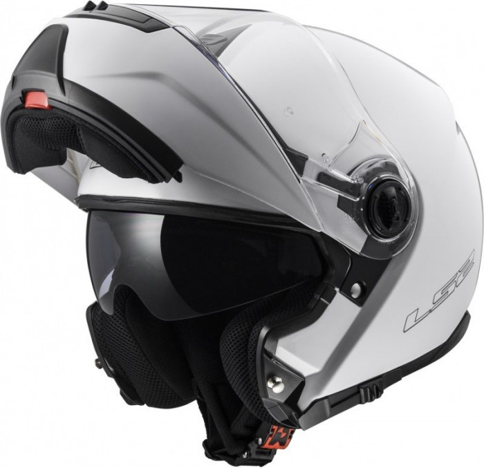 Мотошлем LS2 FF325 Strobe Gloss White