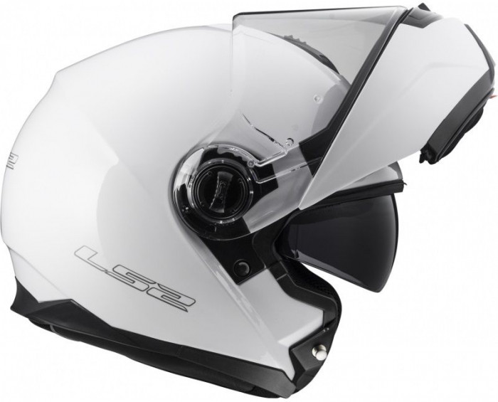 Мотошлем LS2 FF325 Strobe Gloss White