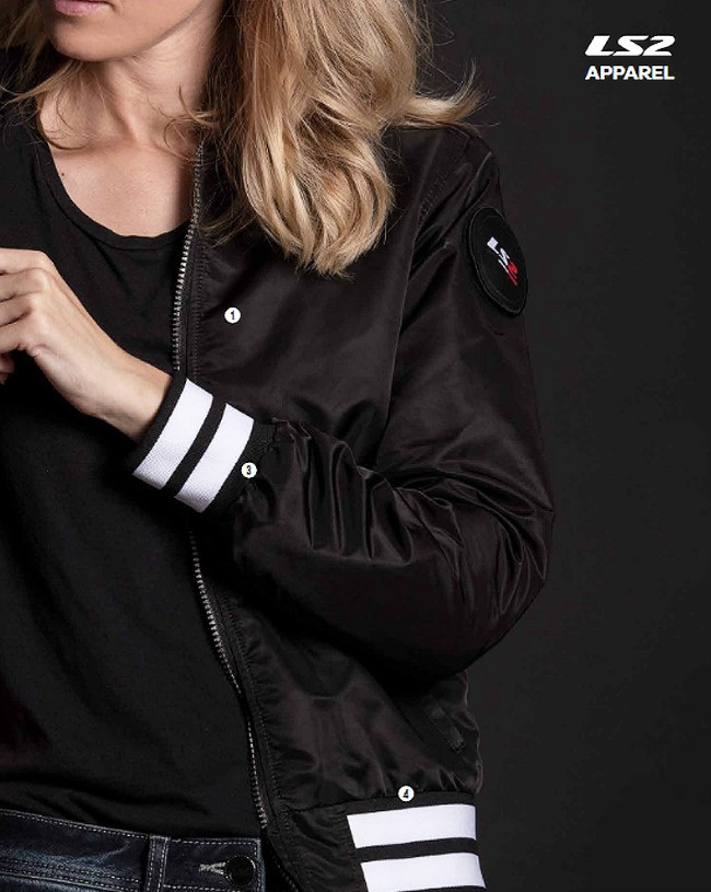 Мотокуртка женская LS2 Brighton Lady Jacket Black