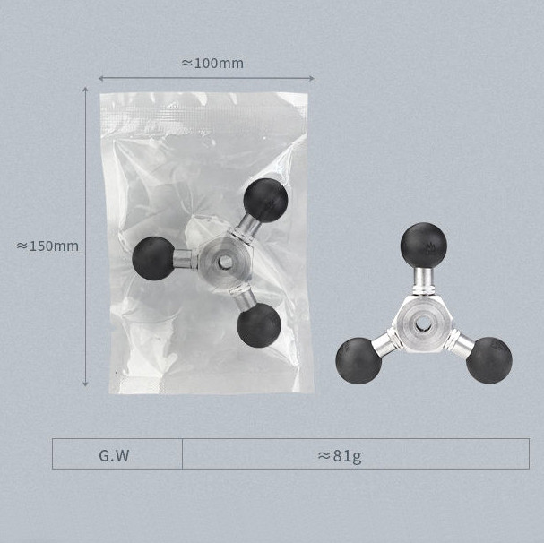 Тройной кронштейн для креплений OsoPro Mounts (RAM совместимо) (RZ001)
