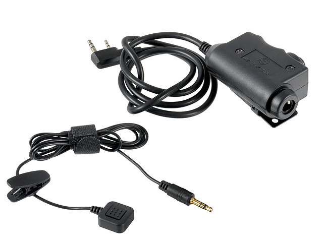 Кнопка для гарнитуры Opsmen Earmor с разъмом M52 PTT Kenwood 2-Pin