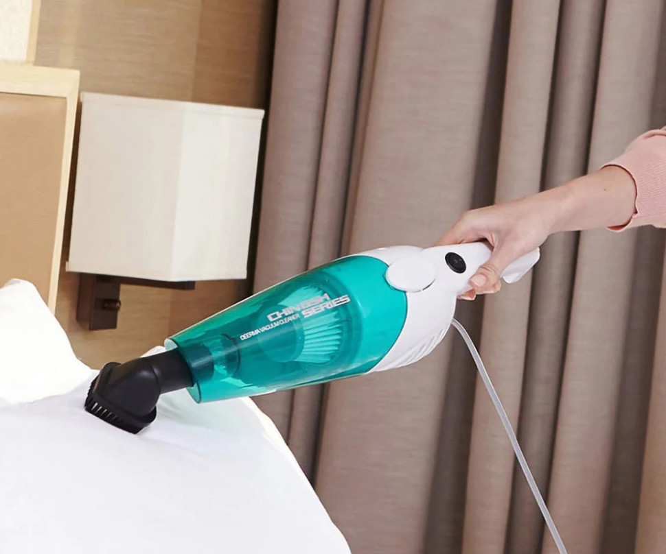 Вертикальний пилосос Deerma DX118C 2-In-1 Wired Vacuum Cleaner (DX118C)