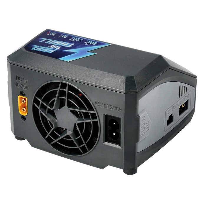 Зарядний пристрій SkyRC D200neo (АС 200 Вт / 2* DC 400 Вт) (SK-100196)