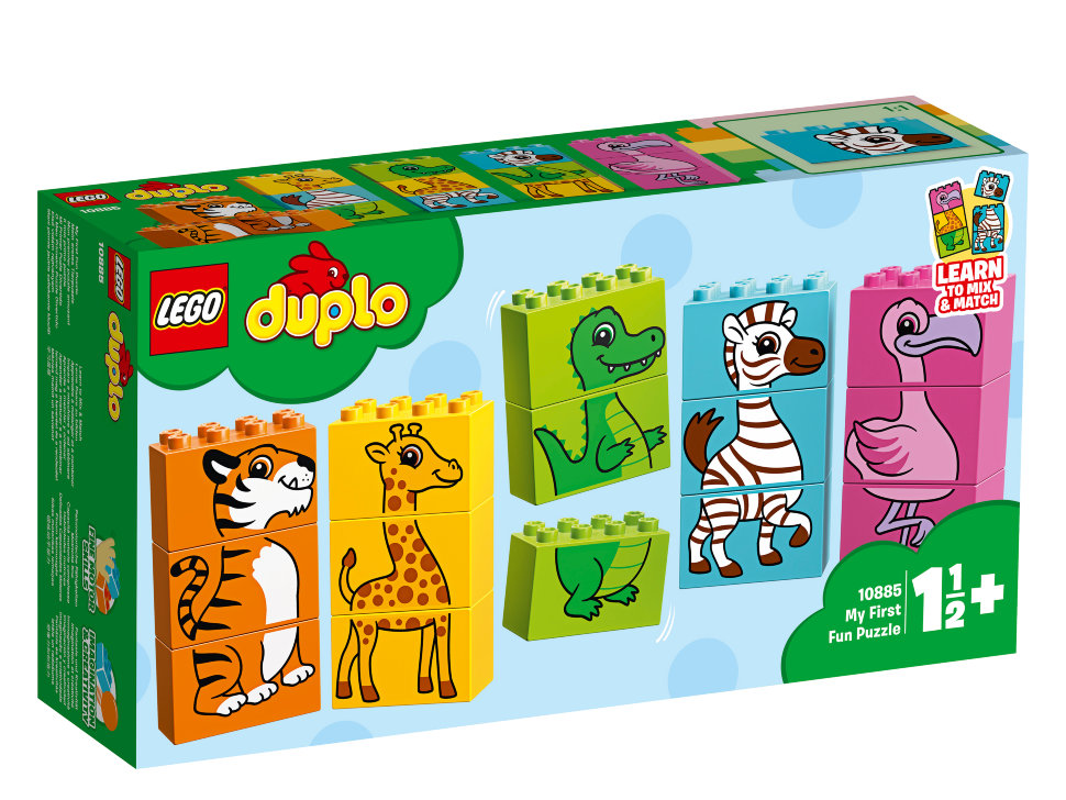 Конструктор Lego Duplo: Мой первый паззл (10885)