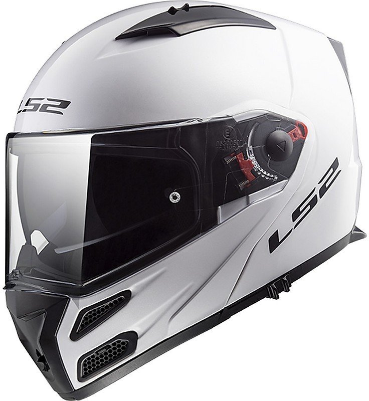 Мотошлем LS2 FF324 Metro Gloss White P/J