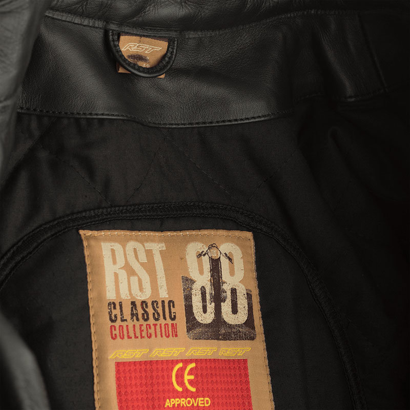 Мотокуртка мужская RST 2834 Classic TT Retro II CE M Lthr Jkt Black